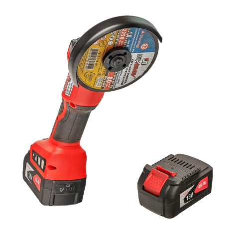 Шлифмашина угловая аккумуляторная 125