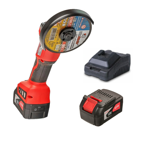 Шлифмашина угловая аккумуляторная 125